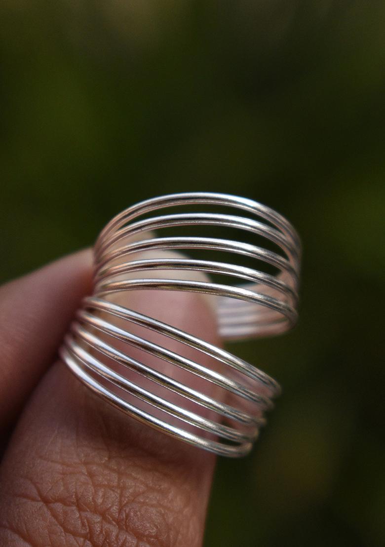 Silver Statement Sterling Silver Toe Ring