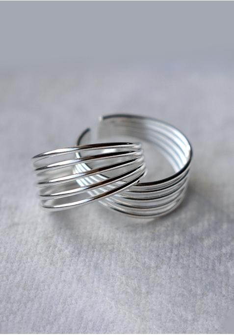 Silver Statement Sterling Silver Toe Ring