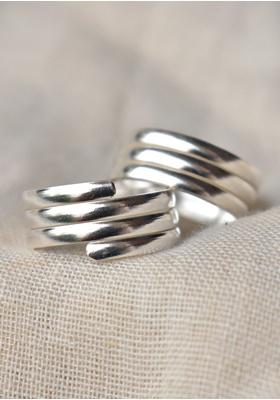 Silver Statement Sterling Silver Toe Ring