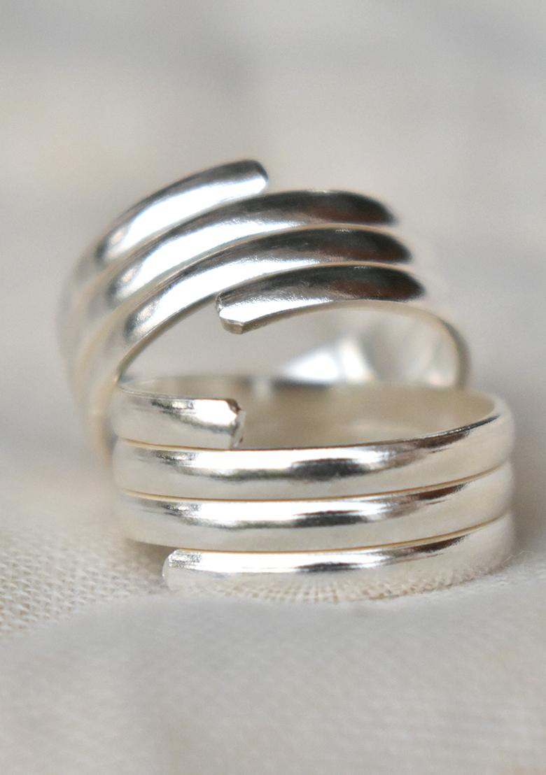 Silver Statement Sterling Silver Toe Ring