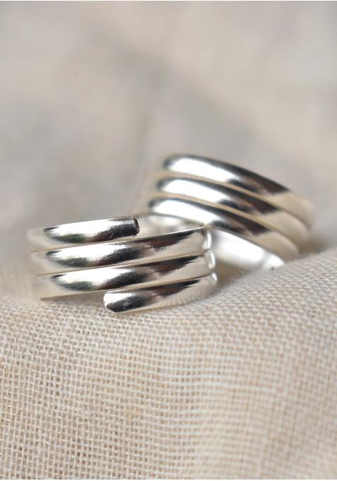 Silver Statement Sterling Silver Toe Ring