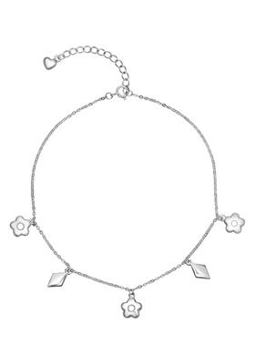 925 Pure Silver Multiple Charm Anklet