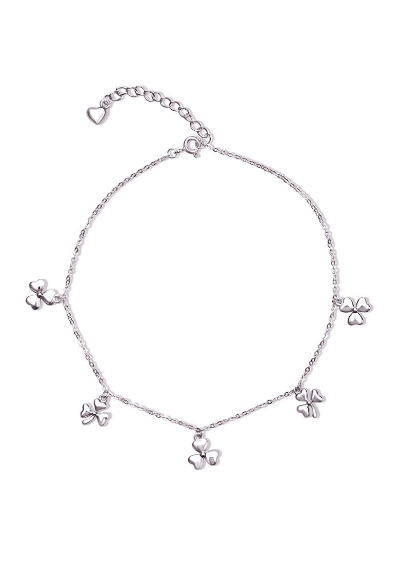 925 Pure Silver Multiple Charm Anklet