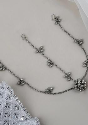 Silver Plating Maang Tikka