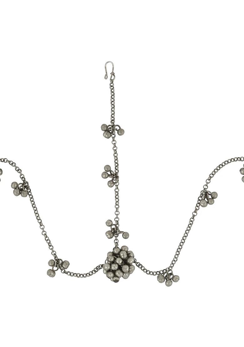 Silver Plating Maang Tikka