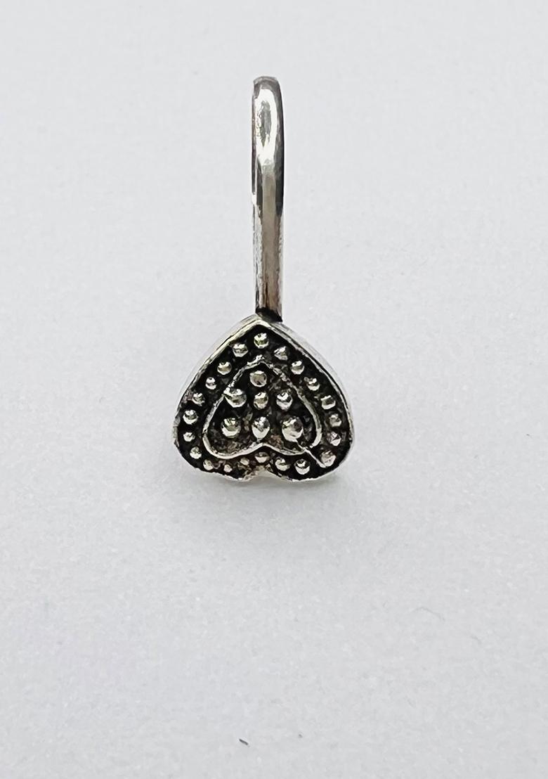 Silver Beads 925 Sterling Silver Clipon Nosepin