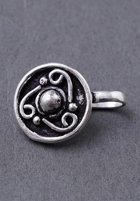 Silver Beads 925 Sterling Silver Clipon Nosepin