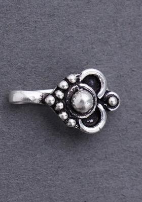 Silver Beads 925 Sterling Silver Clipon Nosepin