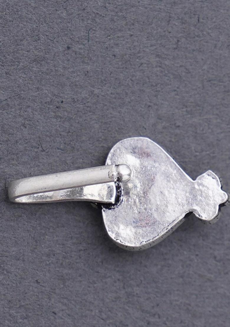 Silver Beads 925 Sterling Silver Clipon Nosepin