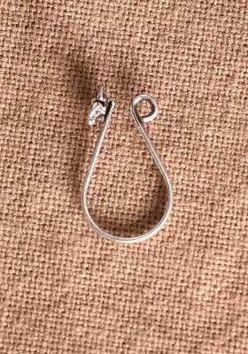 Silver Beads 925 Sterling Silver Clipon Nosepin