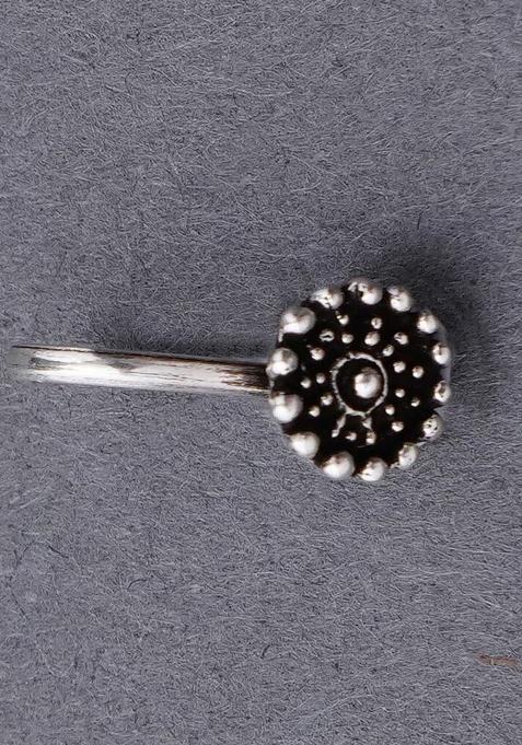 Silver Beads 925 Sterling Silver Clipon Nosepin