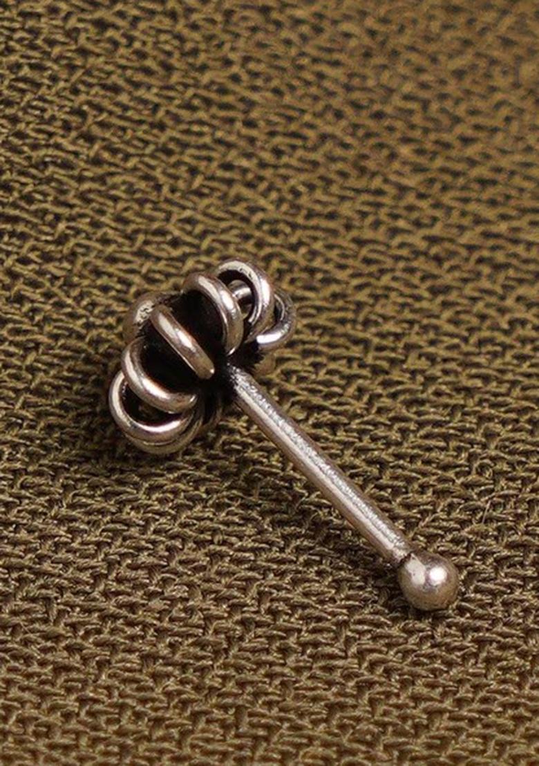 Silver Beads 925 Sterling Silver Nosepin