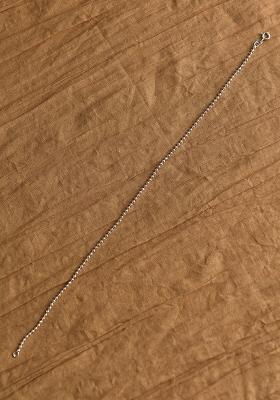 Silver Plain 925 Sterling Silver Anklets