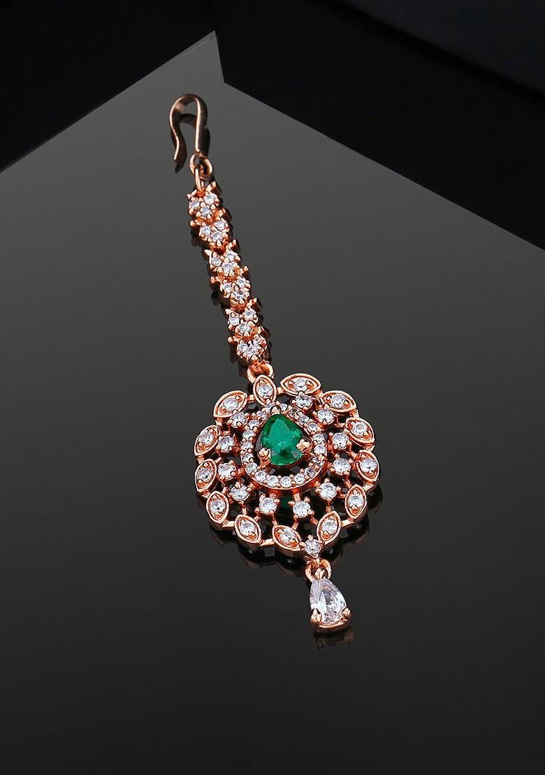 Rose Gold Studded Gold Plated Head Accessories