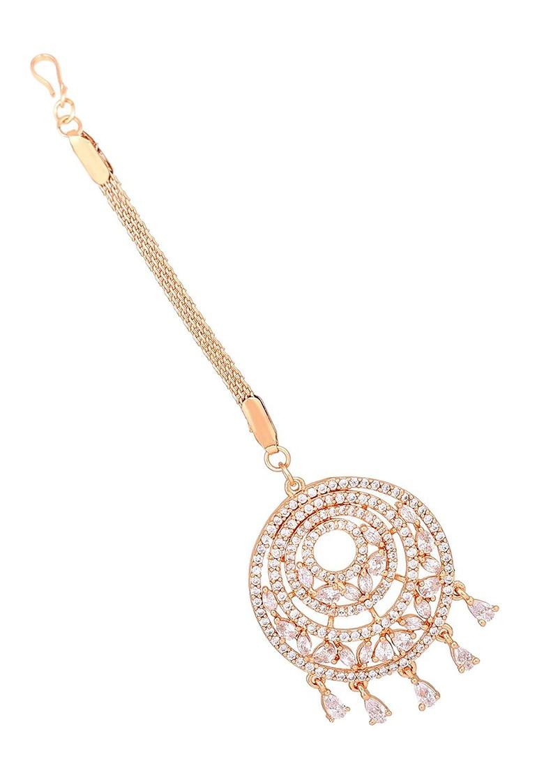 Rose Gold Studded Gold Plated Head Accessories