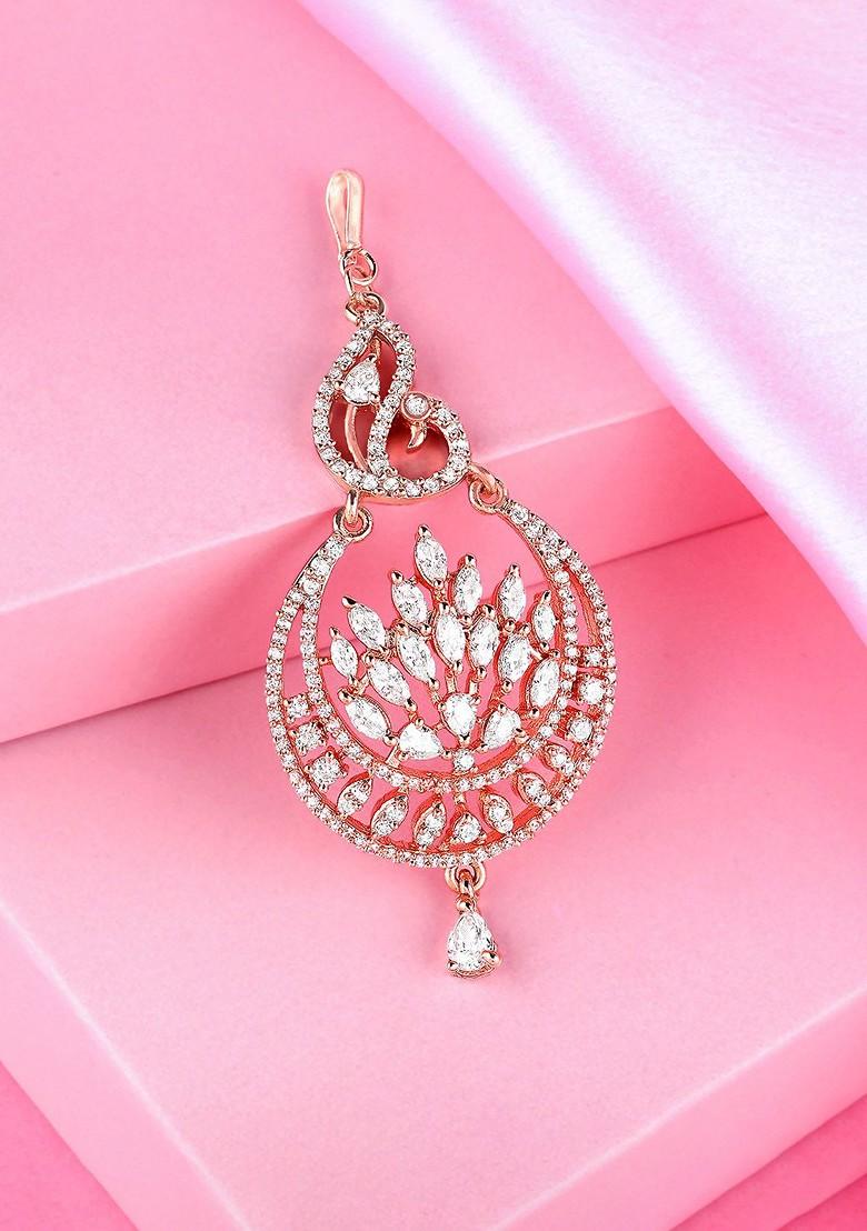 White Studded Gold Plated Head Accessories