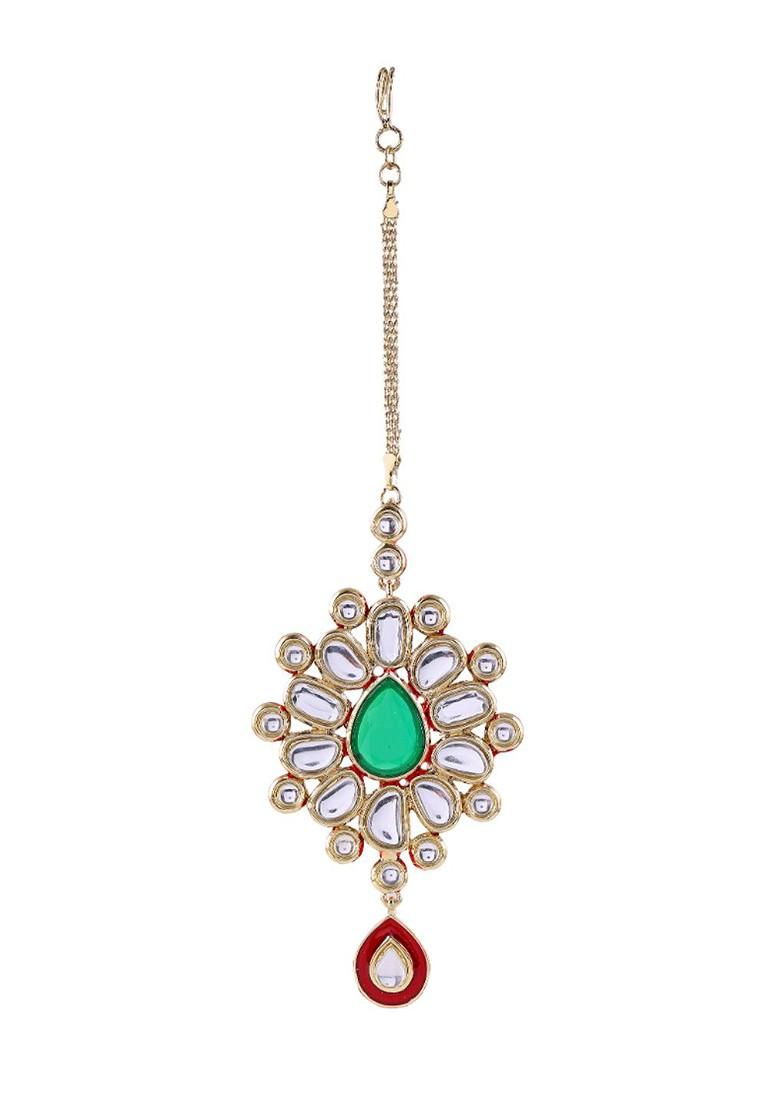 Gold Studded Gold Plated Head Accessories