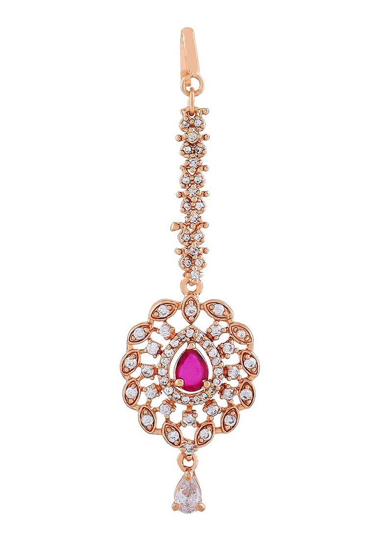 Rose Gold Studded Gold Plated Head Accessories