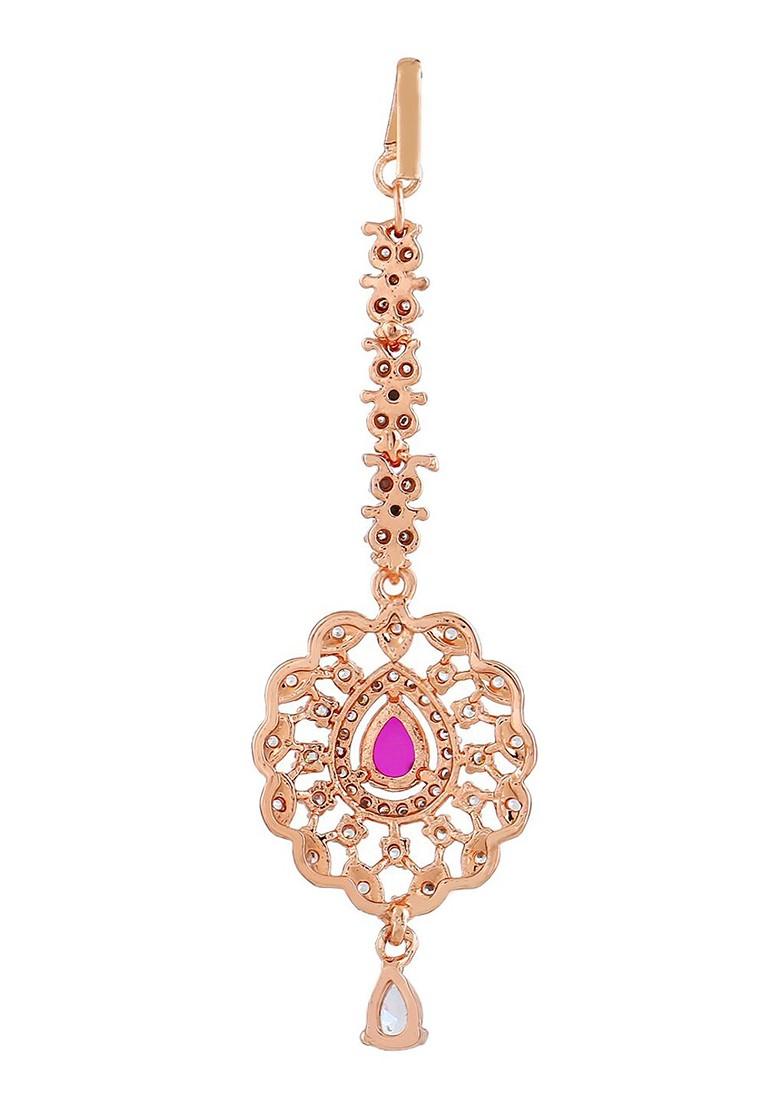 Rose Gold Studded Gold Plated Head Accessories