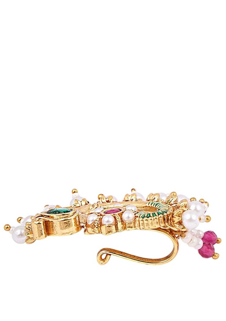 Gold Plain Gold Plated Nosepin