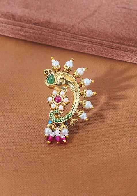 Gold Plain Gold Plated Nosepin