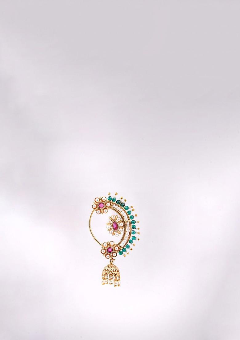 Gold Plain Gold Plated Nosepin