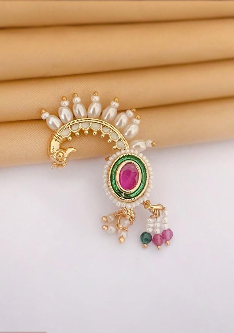 Gold Plain Gold Plated Nosepin