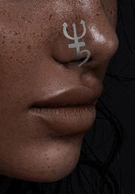 Silver Kali 925 Sterling Silver Nosepin