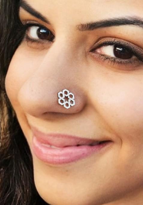 Silver Stud 925 Sterling Silver Nosepin