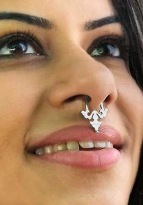 Silver Septum 925 Sterling Silver Nosepin