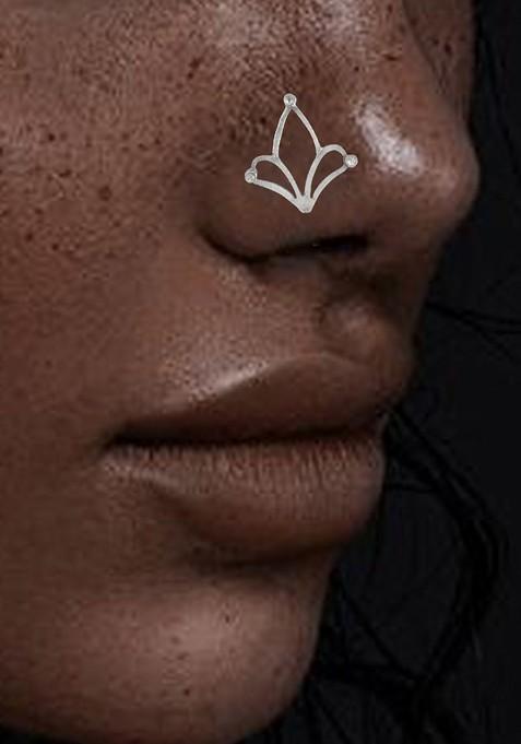 Silver Stud Silver Plated Nosepin