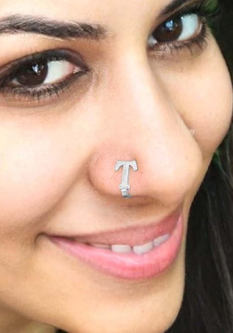 Silver Stud Silver Plated Nosepin