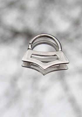 Silver Septum 925 Sterling Silver Nosepin