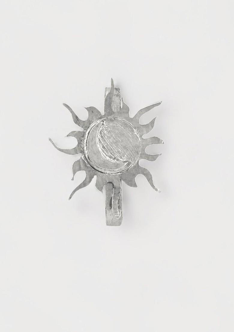 Silver Moon Design 925 Sterling Silver Nosepin