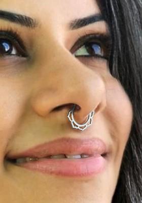 Silver Septum 925 Sterling Silver Nosepin