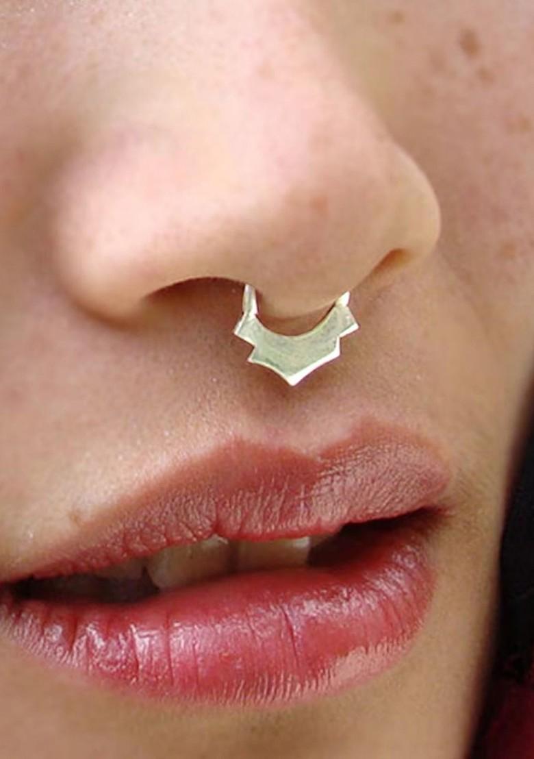 Silver Septum 925 Sterling Silver Nosepin