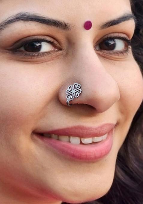 Silver Stud 925 Sterling Silver Nosepin