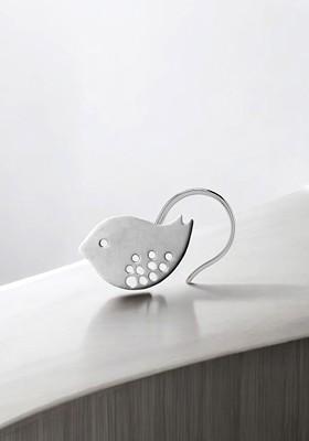 Silver Bird Stud 925 Sterling Silver Nosepin