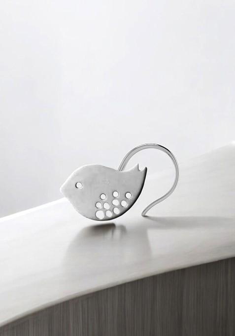 Silver Bird Stud 925 Sterling Silver Nosepin