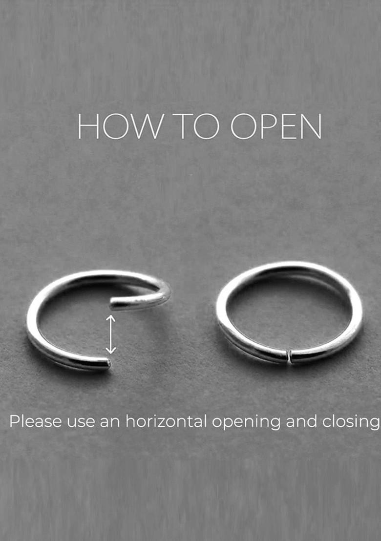 Silver Septum 925 Sterling Silver Nosepin