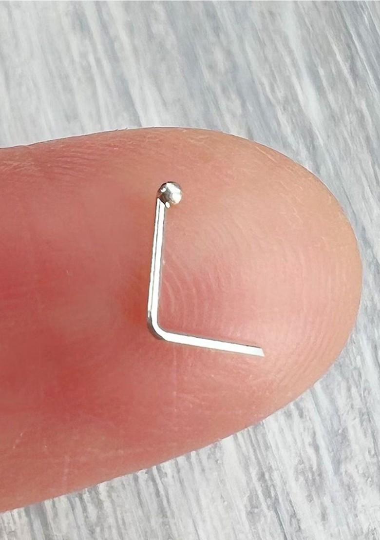 Silver Stud 925 Sterling Silver Nosepin