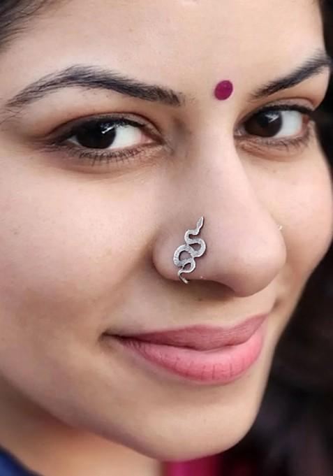 Silver Stud Silver Plated Nosepin