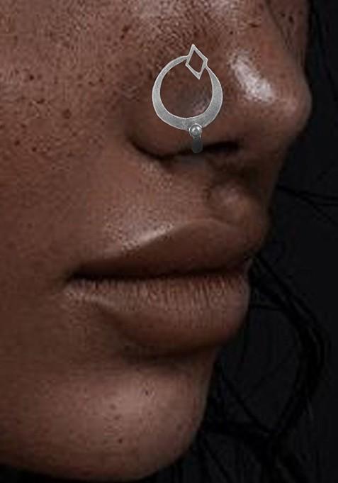 Silver Stud Silver Plated Nosepin