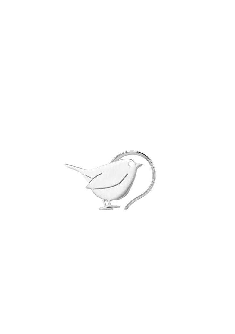 Silver Bird Stud 925 Sterling Silver Nosepin
