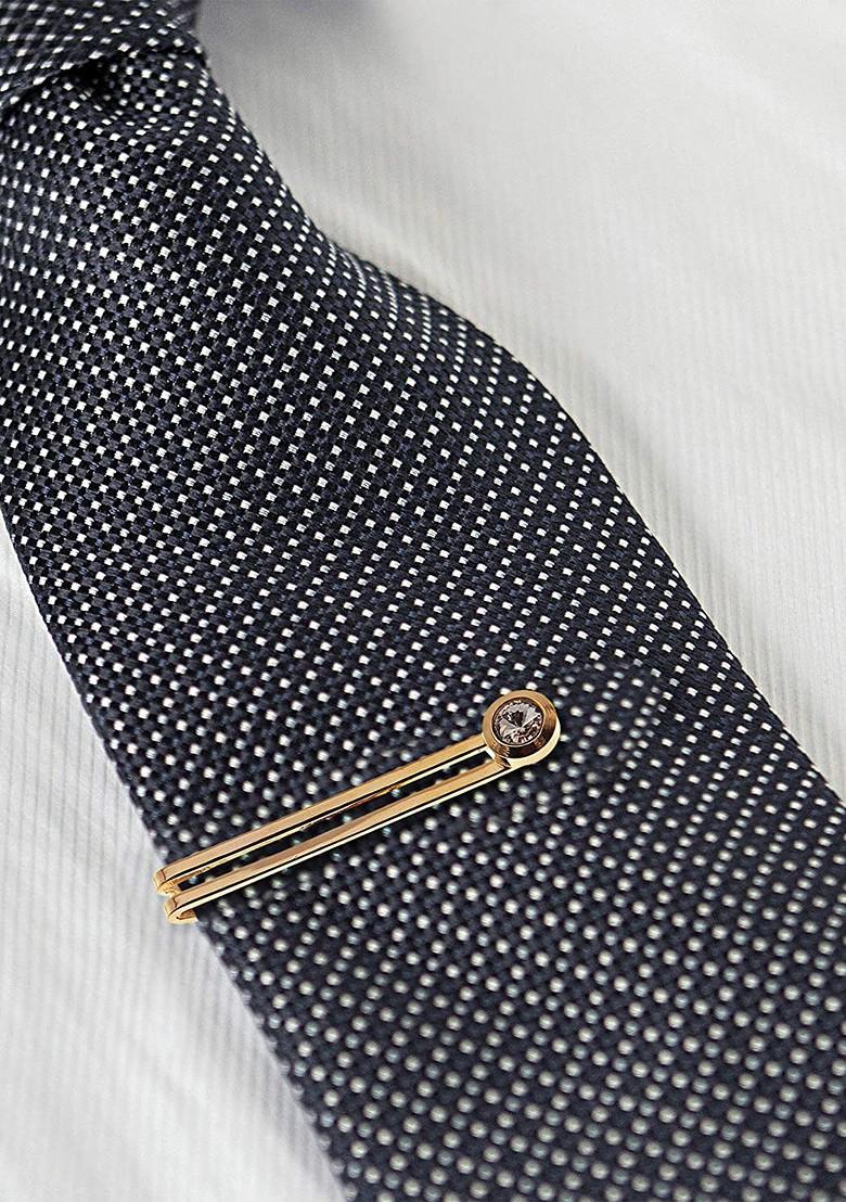 White Studs Gold Plated Cuffling For Men