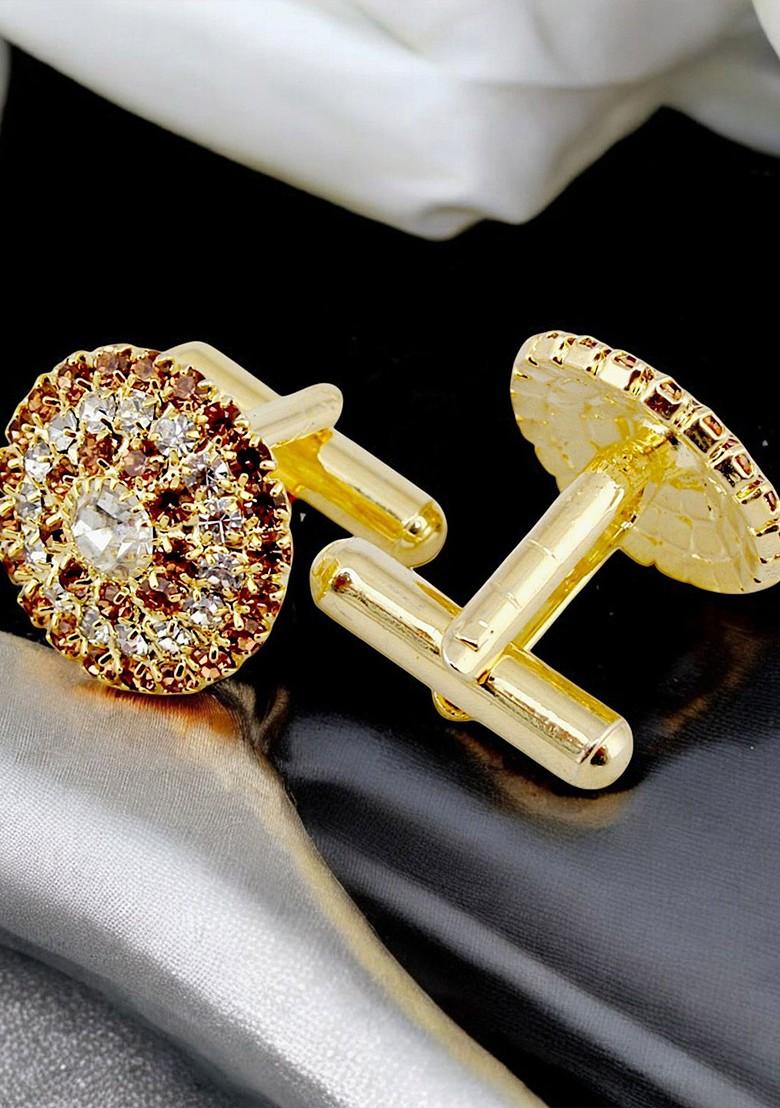 Gold Studs Gold Plated Cuffling For Men
