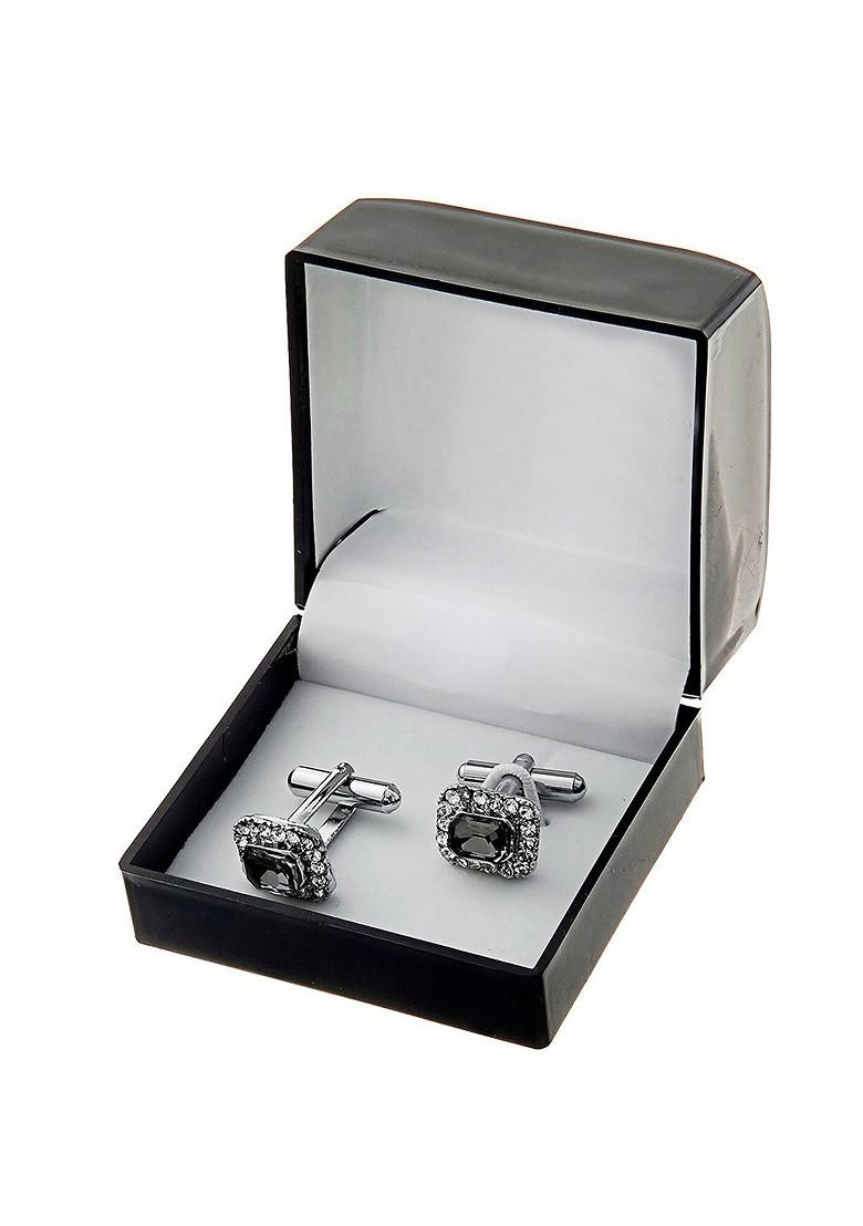 Grey Studs Gold Plated Cuffling For Men