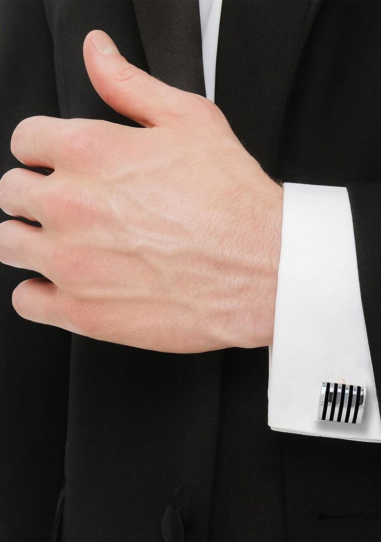 Silver Studs Silver Plated Cuffling For Men