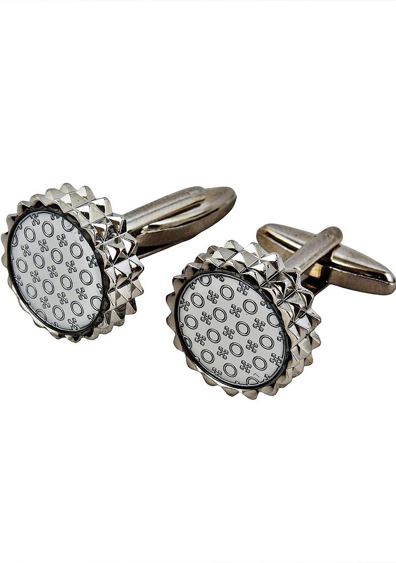 Silver Studs Silver Plated Cuffling For Men