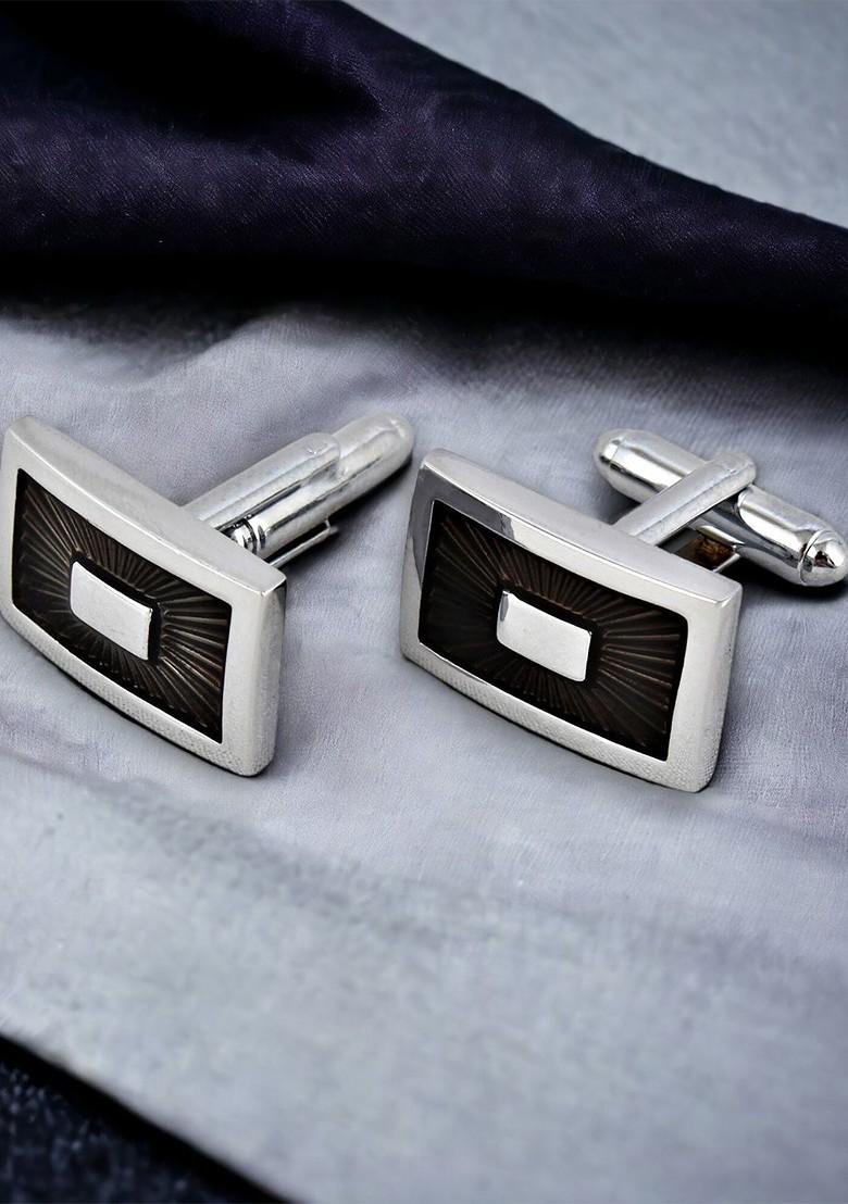 Silver Studs Silver Plated Cuffling For Men